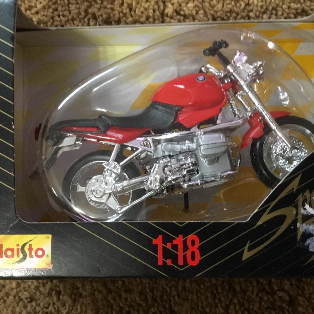 BMW Motorcycle  Special Edition Maisto 1:18